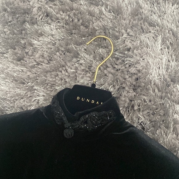 Dundas velvet gown size IT 38 US 2 - Picture 8 of 10